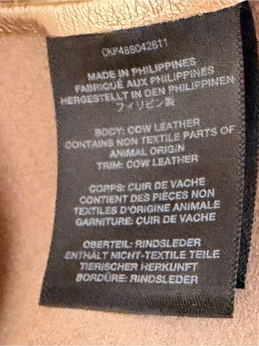 Madewell Bright Shiny Metallic Gold Pebbled Leather Crossbody Bag #303 - Picture 11 of 17